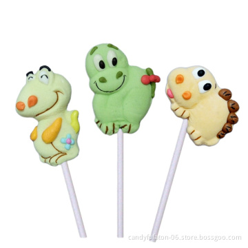 Lovely dinosaur marshmallow mallowpop lollipop candy